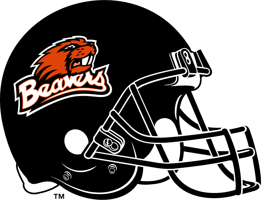 Oregon State Beavers 2006-2012 Helmet Logo iron on transfers for clothing
